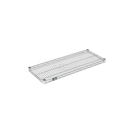 Nexel Poly-Z-Brite Wire Shelf 54inW x 14inD S1454Z